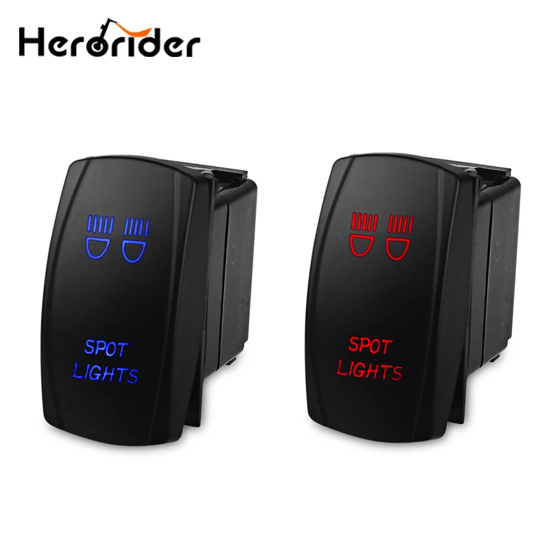 

1 pcs Car Switch 5 PIN ON-OFF Car Marine Boat RV Rocker Toggle Switch For LED Spot Lights Lamp 12V/20A 24V/10A