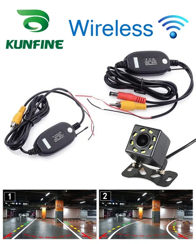 Universal Wireless Tracks CCD Rear View Camera Reverse Backup Camera Car Reversing Parking Assistance (1)