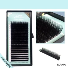 All size,5 cases ,J B C D curl,7~15mm MIX ,20rows/tray, mink eyelash extension,natural eyelashes,individual false eyelash