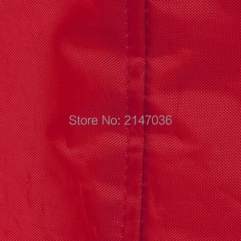 Красный цвет наполнения пены османский, непромокаемый бобовый мешок подставка для стоп, крышка только