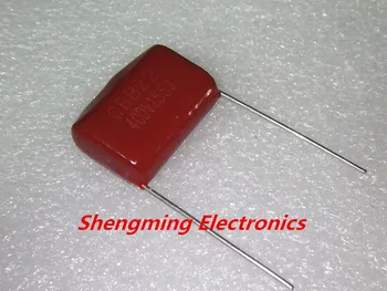 

50pcs 400V 155J 1.5uF P=20MM CBB Capacitor.