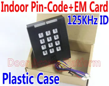

5 pcs Plastic Case Pin-Code+EM ID Card reader 125KHz RFID EM ID Card,Door Access reader,Wiegand door reader for Controller panel