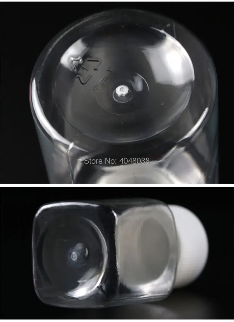 Clear Plastic Bottle PET Transparent Empty Bottle 15203050ML Capsule Packaging Container Liquid Powder Refillable Bottles (6)