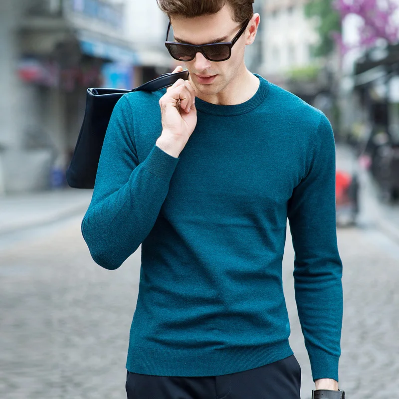 

2019 Man New Brand 100% Pure Fine Merino Wool Men Fashion Out door Base Layer Warm Thermal Long Sleeve Clothes Shirt Tops