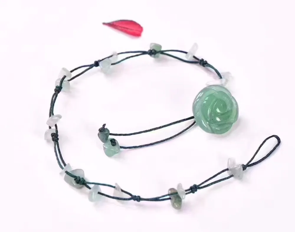 Natural Aventurine Women Anklet Chain Bracelet Fashion Jewelry Best Gift For Friend Popular Gift4