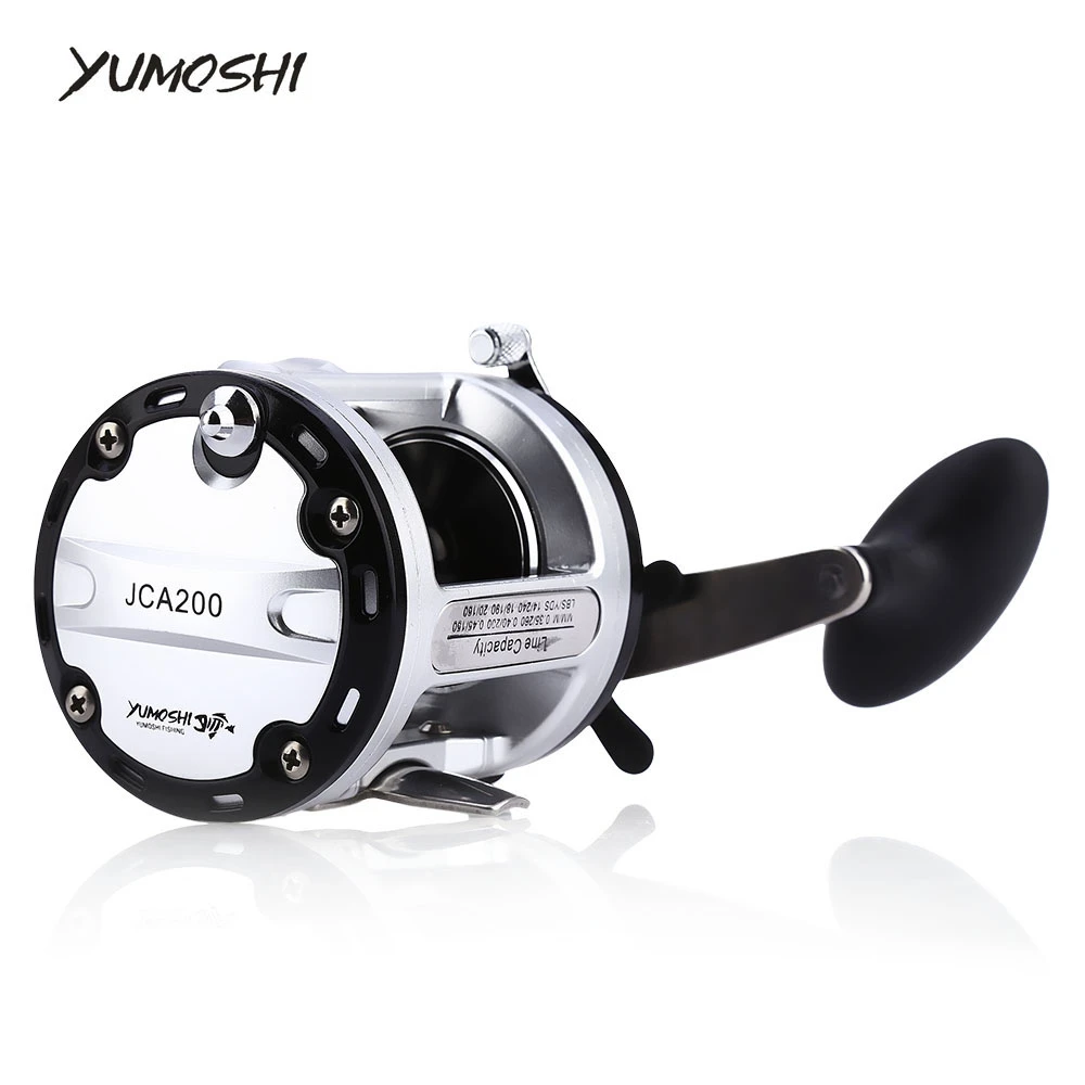 right hand 200 Катушка спиннинга yumoshi JAC200/300/400/500 колесо с правой ручкой 12+ 1BB 13 шариковые подшипники катушка для забрасывания лески рыболовные снасти Pesca приманка - Цвет: right hand 200
