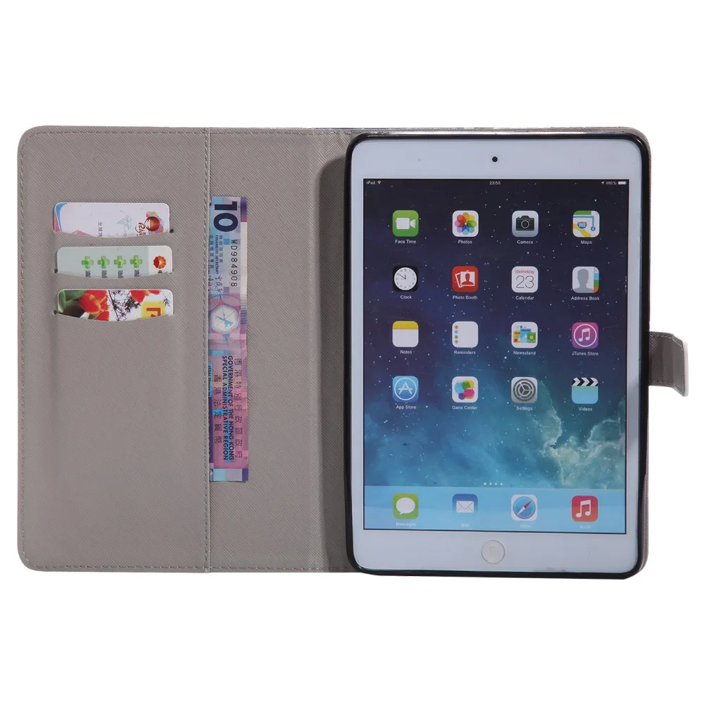 3D красивый чехол бабочка для Ipad Mini 2/3 Cuero Fundas 8 дюймов Роскошный ультра тонкий
