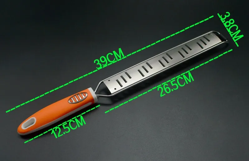 Лидер продаж овощерезка длинные Microplane Терка с удобной ручкой и Пластик крышка, прямоугольной формы