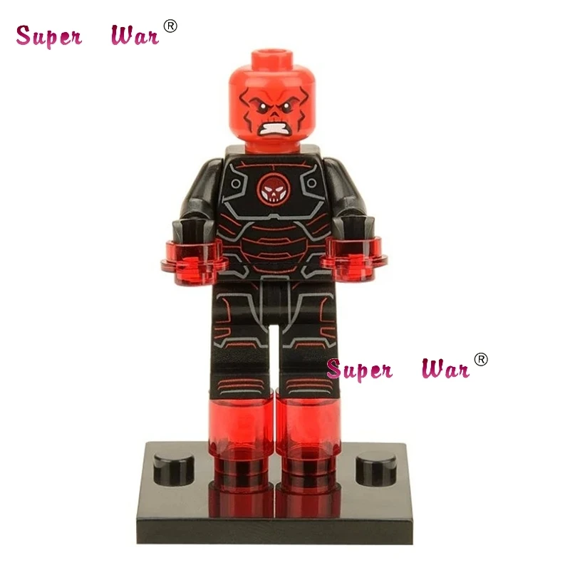 

Single Sale superhero marvel avengers Red Skull SDCC building blocks action sets model bricks toys for children