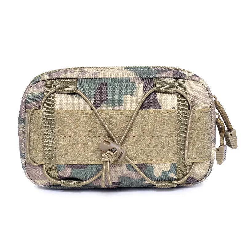 Sports Molle Pouch Military Utility Tactical Airsoft Bag for Outdoor Hunting Pack Equipment Camouflage Pouch - Цвет: CP