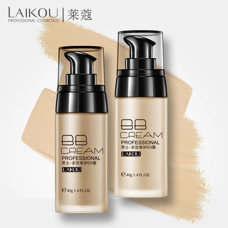 

LAIKOU men Fresh And Moist Revitalizing BB Cream Makeup Face Care Whitening Compact Foundation Concealer Prevent Bask Skin Care
