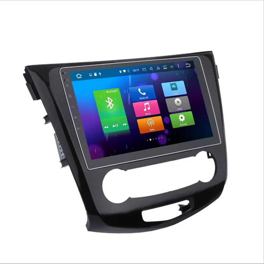 Best Asvegen HD Touch Screen Android 7.1 Multimedia Player With 4G WIFI Stereo GPS Navigation For Nissan Qashqai 2014 2015 2016 2017 2