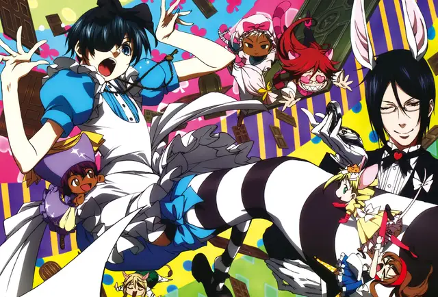 Anime Black Butler Kuroshitsuji Ciel Sebastian Michaelis Art Book