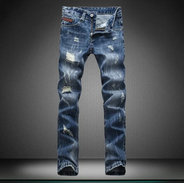 20 color luxury Men's jeans trousers boy Fashion brand designer High