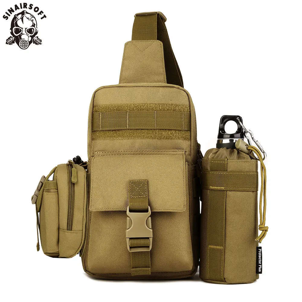 

SINAIRSOFT 2018 Summer New 7-inch tablet Military Tactical Combination Backpack Hiking Outdoor Sports Camping Bag Nylon ZH217