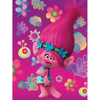 

Diy Diamond Embroidery Cartoon Elf 5D Diamond Painting Cross Stitch Trolls Full Rhinestone Crystal Mosaic Living Room XY1