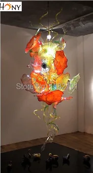 

Free Shipping Plate Style Modern LED Large Chandelier Lighting