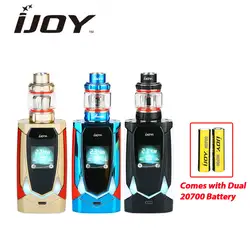 IJOY Avenger 270 TC комплект голосового управления 234 Вт коробка мод с двумя 20700 ячейками 6000 мАч батарея и 3,2 мл/4,7 мл субом резервуар e-Cigs Kit