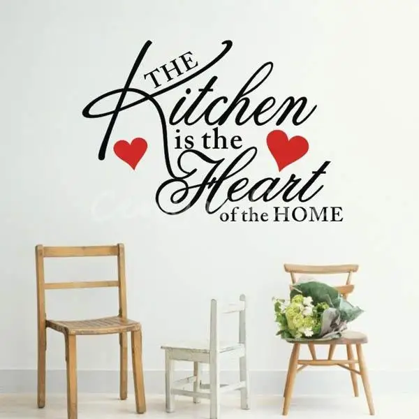 modern design removable quote kitchen heart home wall sticker modern design removable quote kitchen heart home wall sticker
