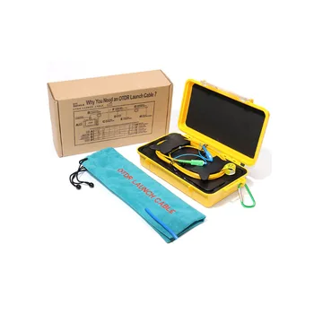 

OTDR SM 1000m sc/apc-c/apc Fiber Rings Dead Zone Launch Cable fiber testing Box with Customized Connector