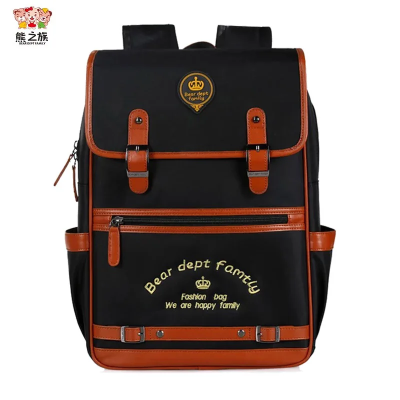 BEAR DEPT FAMILY 2017 Boys girl New High Quality School Bags font b Kids b font