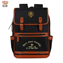 OSO DEPT FAMILIA 2017 Niños/chica Nueva Alta Calidad Bolsos de Escuela Los Niños Mochilas escolares Mochila Para Mochila Impermeable