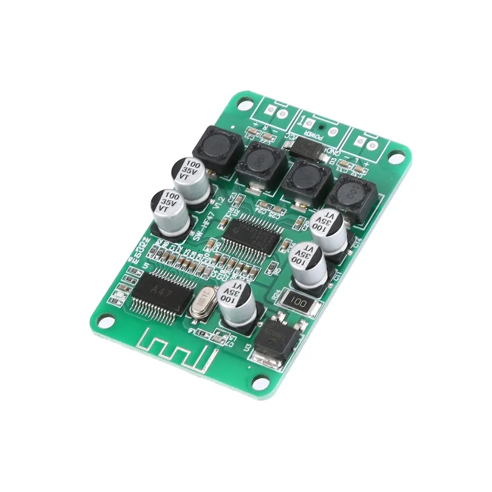 Digital Power Amplifier Board Speaker Background Music Dedicated Power Amplifier Board 2X15W Hf47