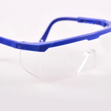 Защитные очки синие и белые Телескопические ножки защита от пыли и полированная защита труда от воздействия спорта на открытом воздухе