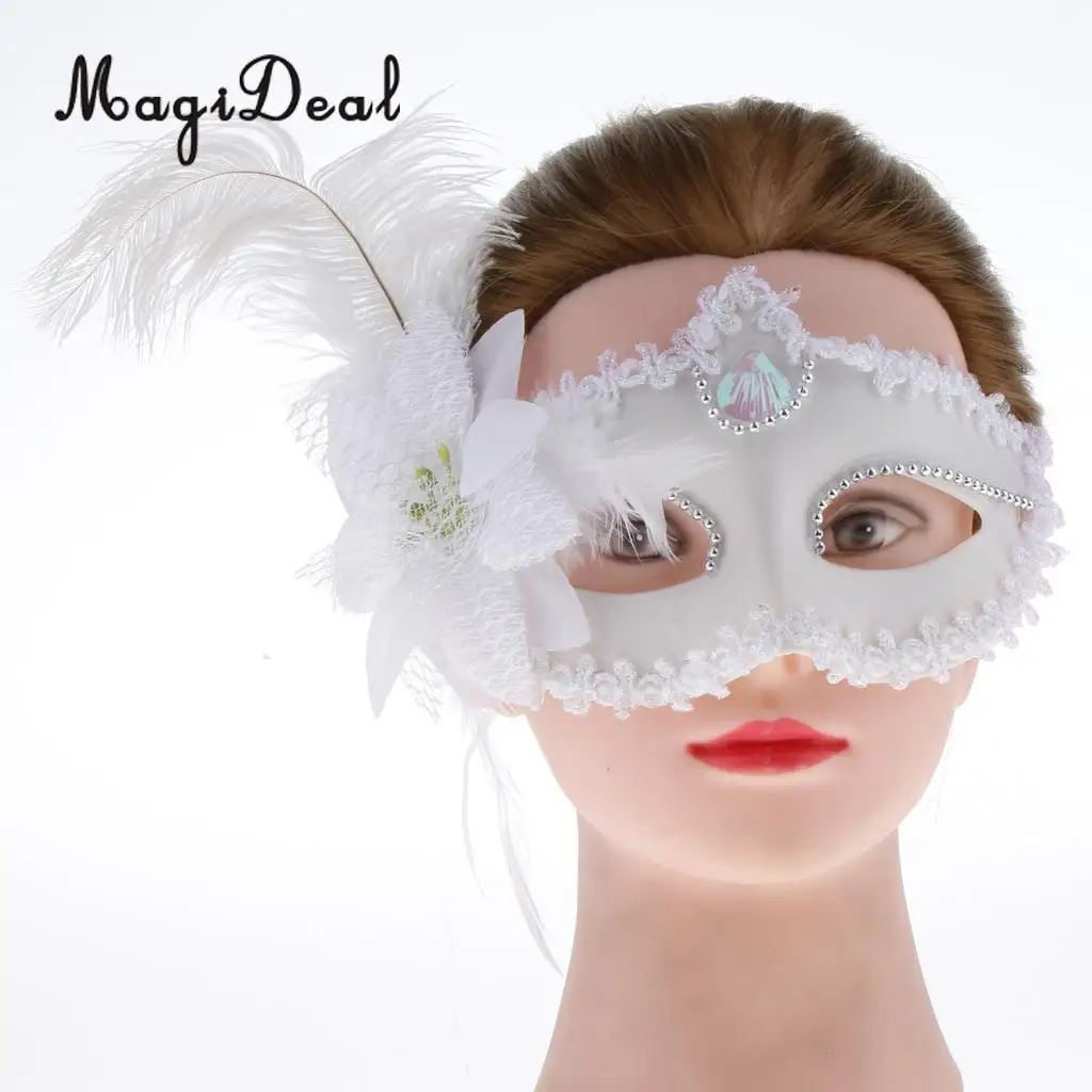 MagiDeal Luxury Mask Women's Eye Masks Sexy Mask For Masquerade Party