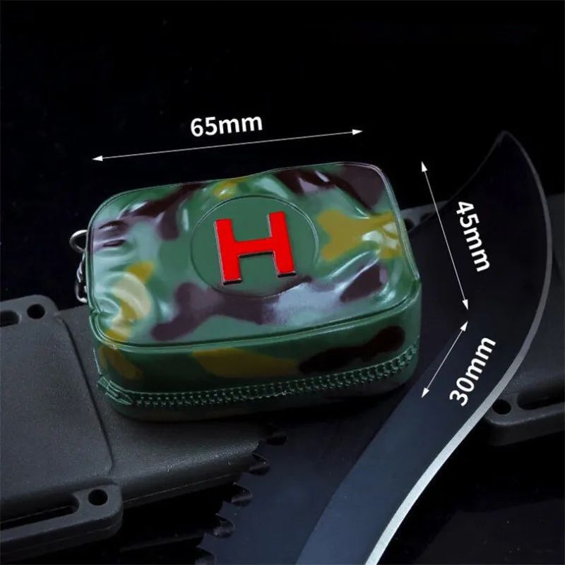 

Game PUBG Medikit Medicine Bag Playerunknown's Battlegrounds Cosplay Props Alloy Armor Model Key Chain Keychain Chicken Dinner