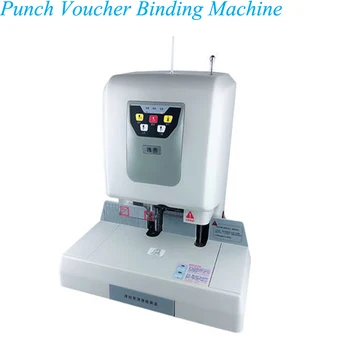 

Automatic Voucher Binding Machine Hole Punching Bookbinding Machine Financial Accounting Hot Melt Binding Machine BT608B