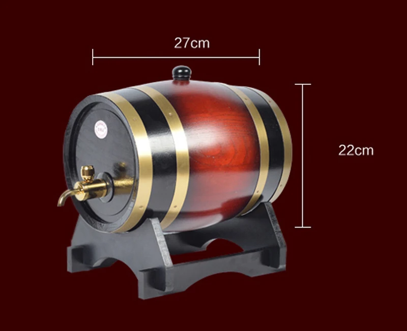 5L винный дуб Высококачественная декоративная бочка бочонок ведро для отеля