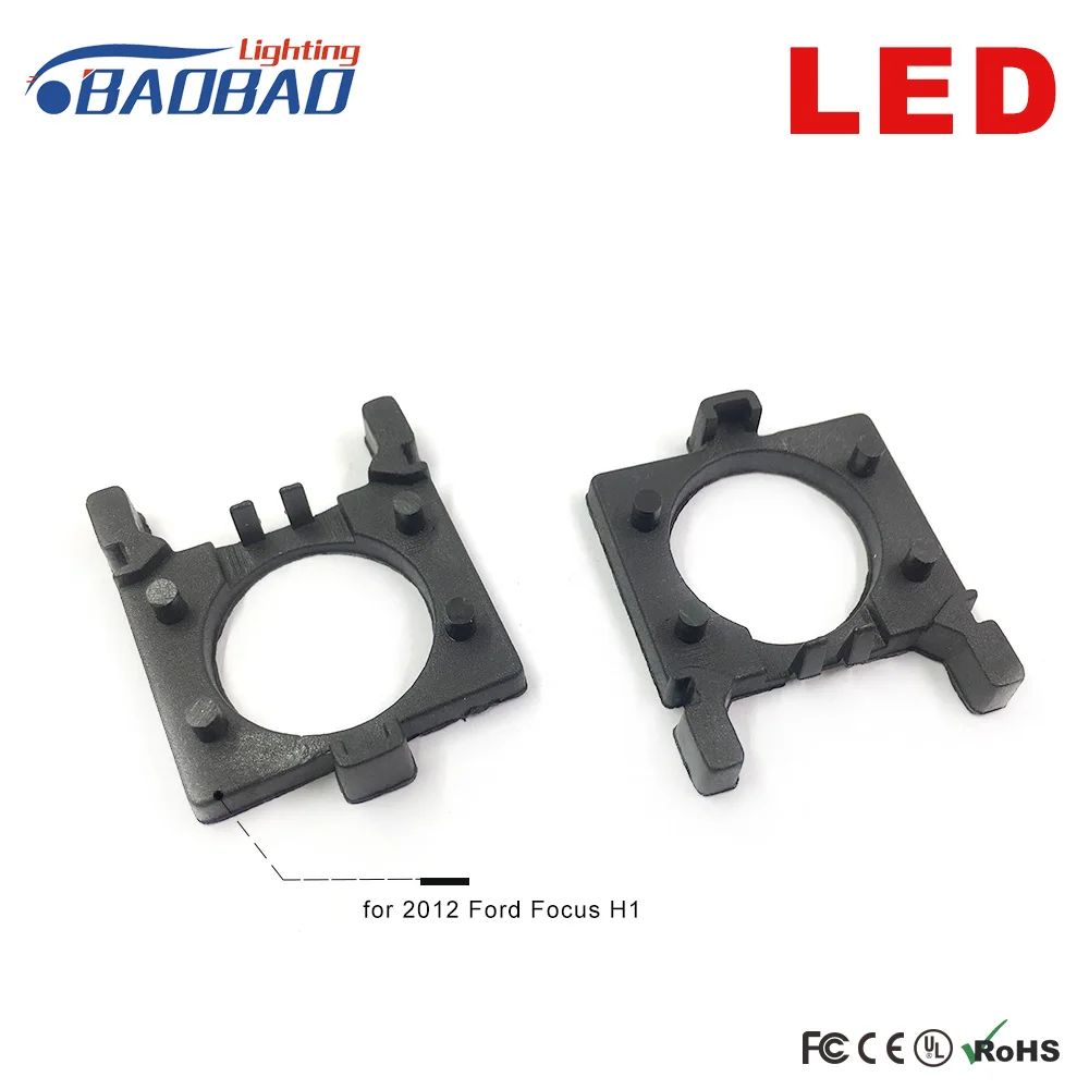 

Car LED Headlight Base for 2012 Ford Focus H1 high beam car styling Adapter,Socket,Holder