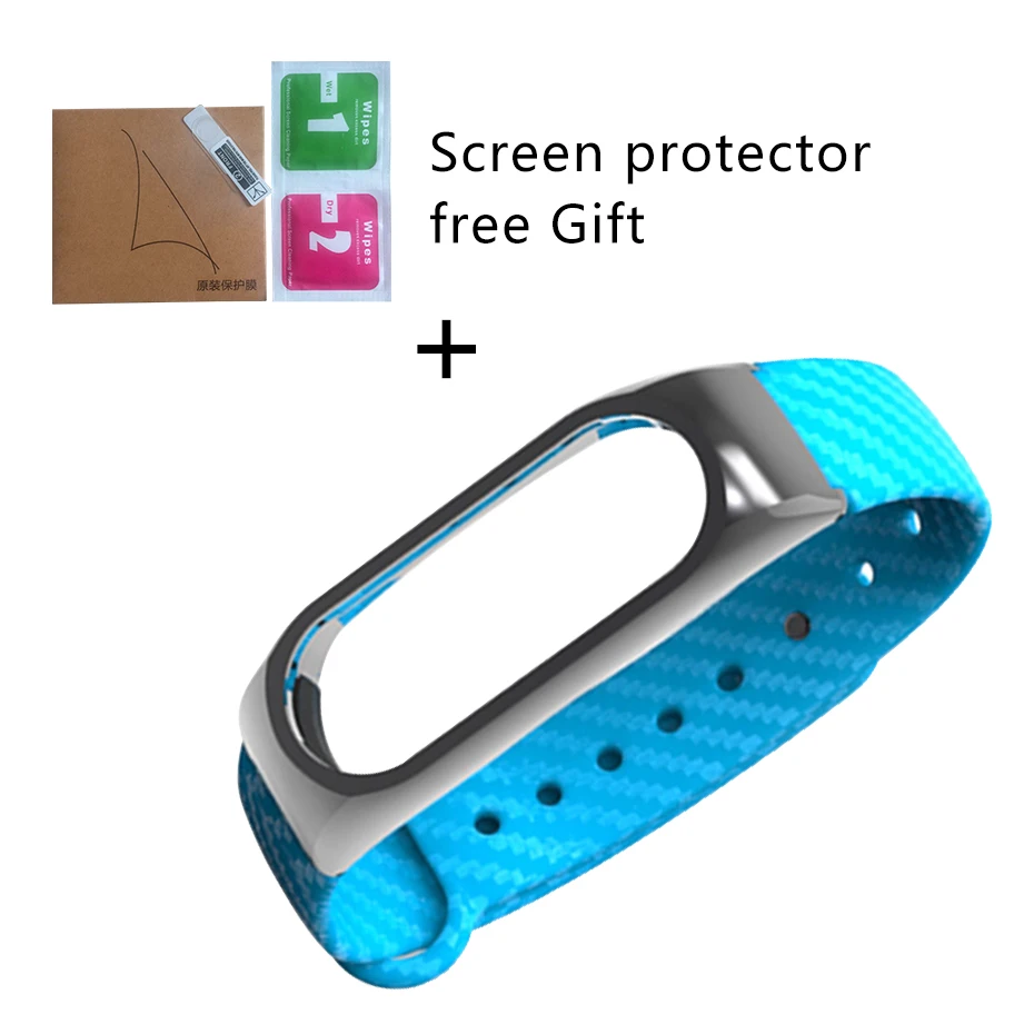 

Smart Straps For Xiaomi Mi Band 2 Strap Carbon Fiber Wristbands For Xiaomi Mi Band 2 Strap Replace For Miband 2 Strap