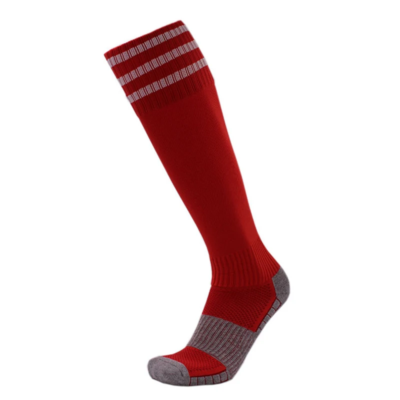 Brothock полотенце с изображением футбольного мяча носки чулки мужские высокие противоскользящие толстые спортивные носки фабричные прямые Беговые чистые полосатые футбольные носки