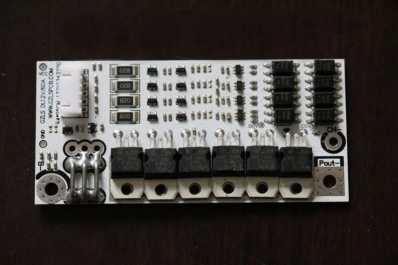 Battery Protection Bms Pcb Board W Balance For 4 Packs 12v