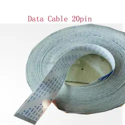 Бесплатная доставка! 5 шт./лот одежда высшего качества кабель печатающей головки 20pin для JHF/Gongzheng принтер длинный плоский кабель
