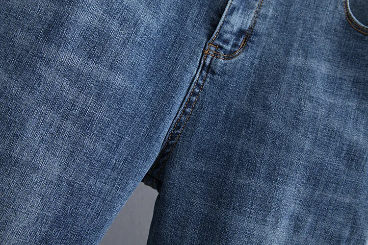 Hollow Out Stretched Casual Jeans Woman Plus Size Slim Skinny Jeans Blue Classic Denim Pencil Pants KKFY1726 Hollow Out Stretched Casual Jeans Woman Plus Size Slim Skinny Jeans Blue Classic Denim Pencil Pants KKFY1726