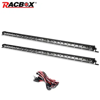 

90 w 31 inch Slim Mini LED Light Bar Single Row Spot Flood Beam For ATV SUV MPV 4WD Motorcycle Automobile Headlights Car-Styling