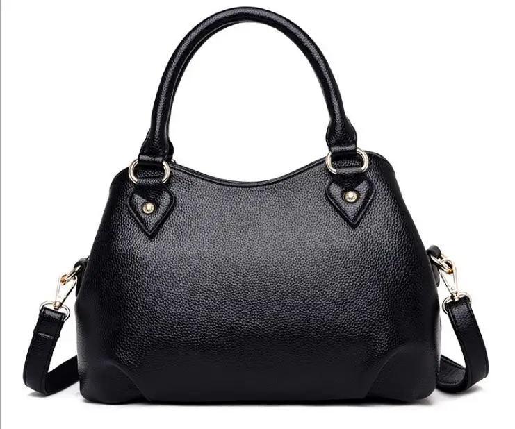 

2019 women handbag female artificial PUleather top-handle tote bag ladies shoulder crossbody bag large messenger bag with rivets