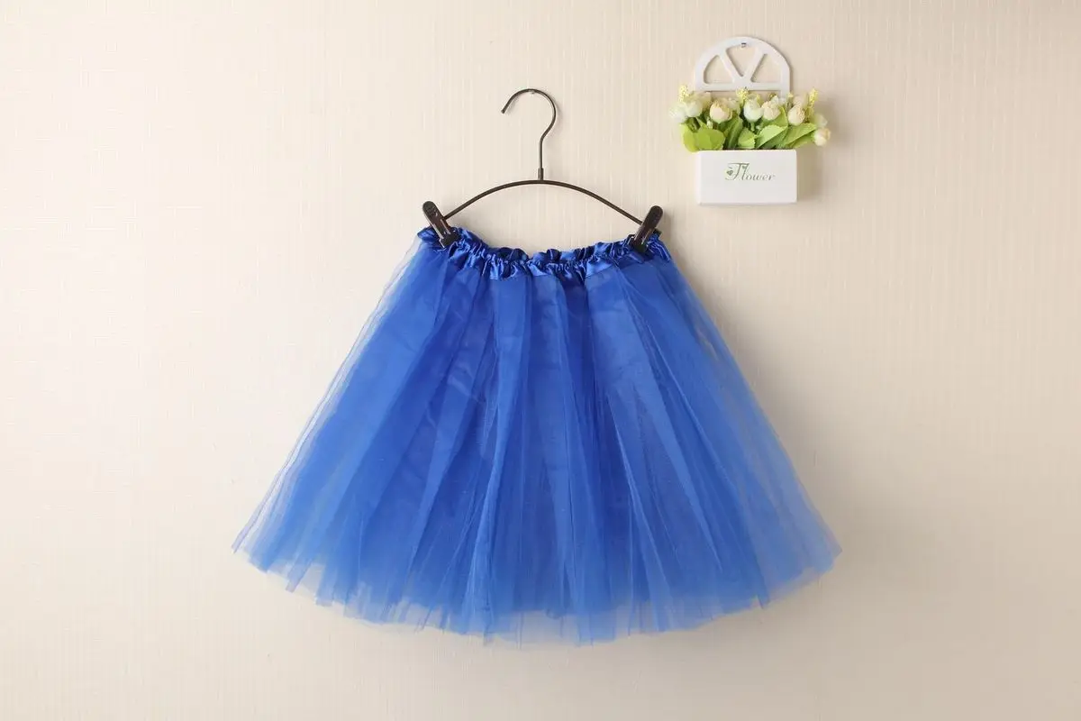 Adult/Women Tulle Dancewear Tutu Ballet Pettiskirt Princess Party Skirt - Цвет: Royal blue