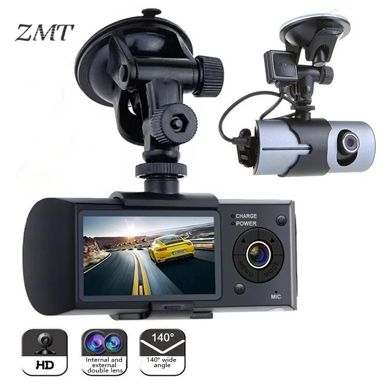 

2.5'' Mini Hidden Car Dash Camera GPS Track Traffic Recorder HD Night Vision Hidden Double Lens Video Trafic for Car X3000