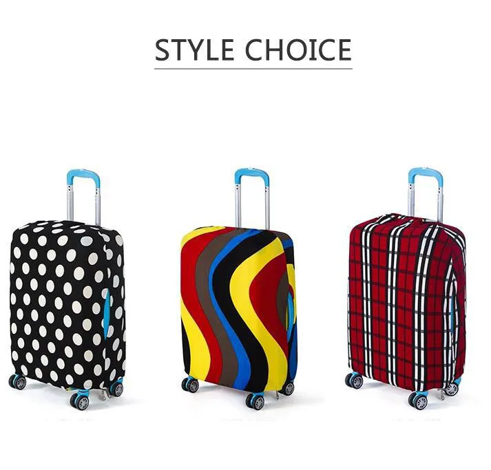 CelleCool High Qualit Luggage Cover Fashion Travel elasticity Dust cover Travel Luggage Protective Suitcase cover Trolley case