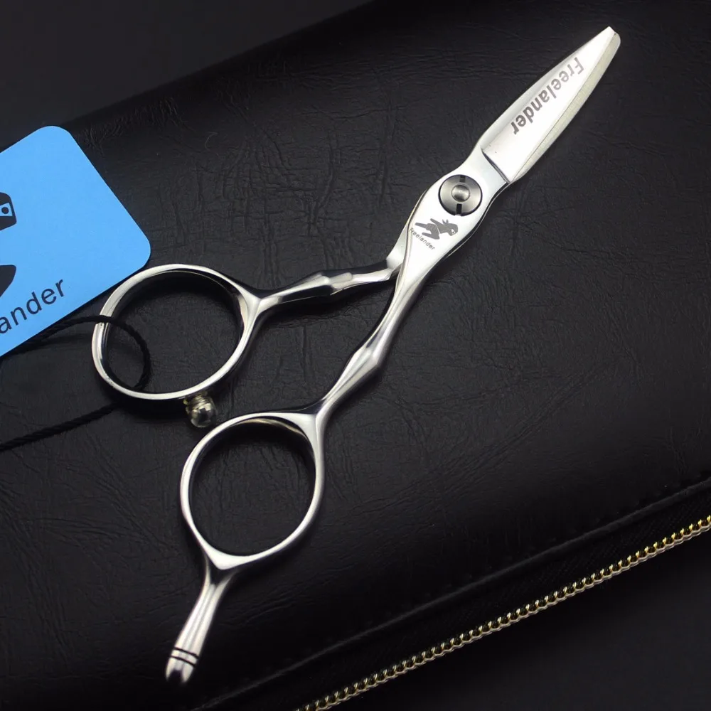 

4.5 INCH Golden Hair cutting scissor \hair shear With stone rotation screw