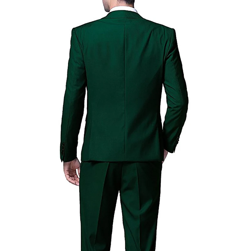 Vert-fonc-Soir-e-de-Costumes-Pour-Hommes-pour-le-Mariage-De-Bal-Porter-2018-deux