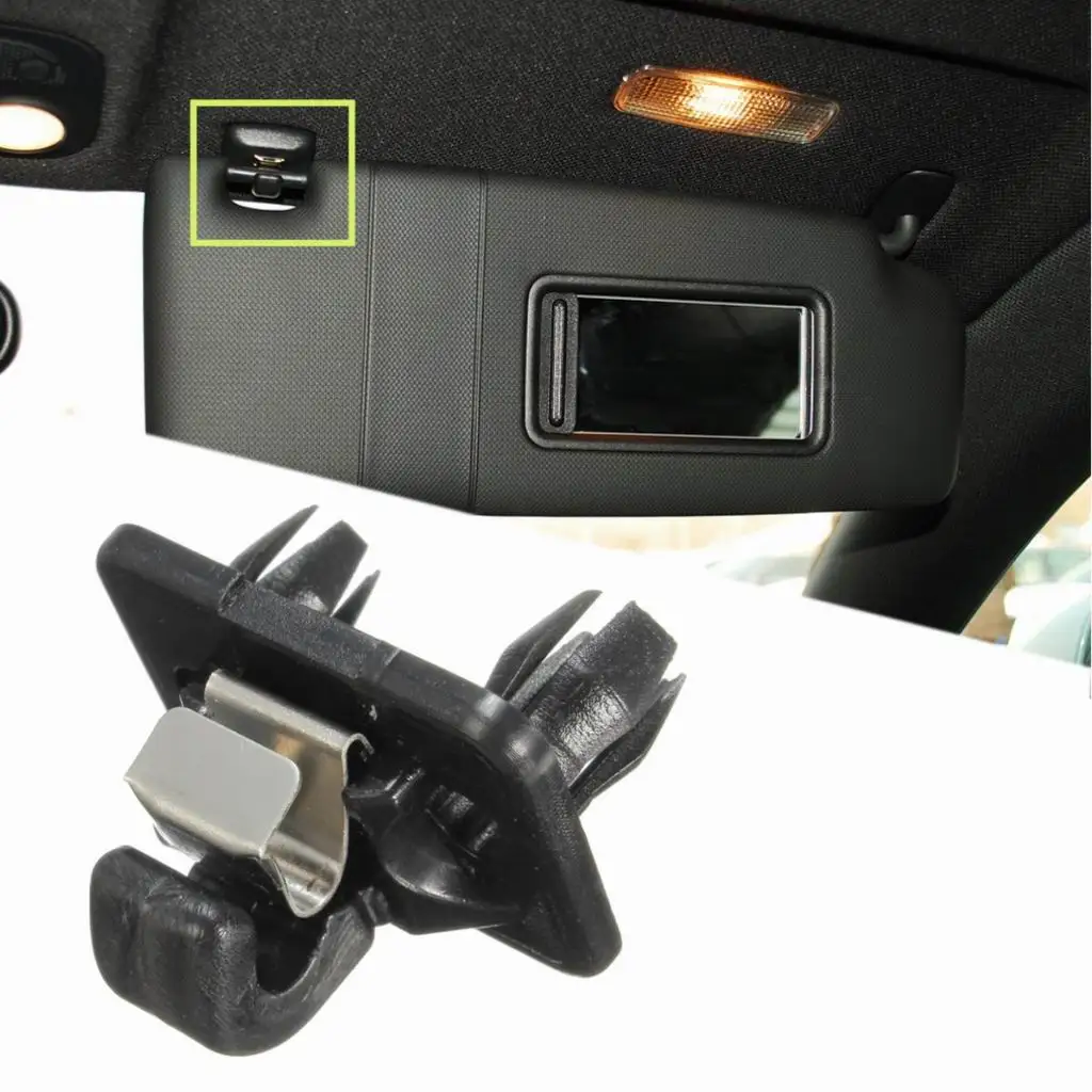 Car Bracket Auto Clip Sun Visor Holder Clasp for Audi A1 A3  S4 A5 Q3 Q5 8U0857562A Unique Appearance Durable Undamaged