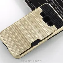 Держатель для карт кисточки гибридный жесткий чехол из полиуретана для телефона для Samsung Galaxy J5 J7 Prime J120 J510 J710 A310 A510 A710 A9 LG K4 K8 Крышка 100 шт