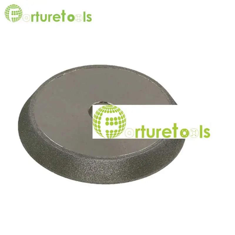 Taperized Electroplated diamond grinding wheel for tungsten carbide tools sharpening electroplated CBN wheel 1/2 inch hole E014