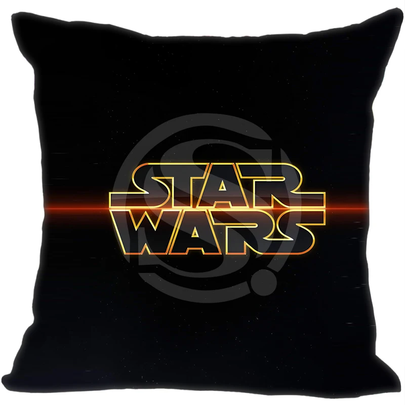 Custom Star Wars Pillowcase 16x16 inch Cotton Throw Pillow Cases Cover
