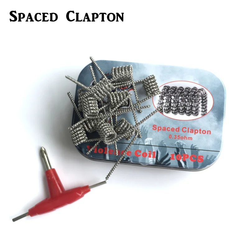 Demon Killer Violence Wire Clapton Alien Tsuka штапель в шахматном порядке плавленый разделенный рамкой clapception готовые катушки для RDA Атомайзер